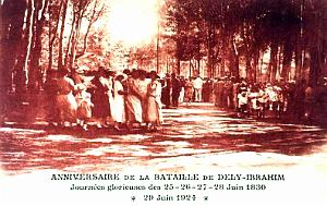 DELY-IBRAHIM - ANNIVERSAIRE DE LA BATAILLE -1924